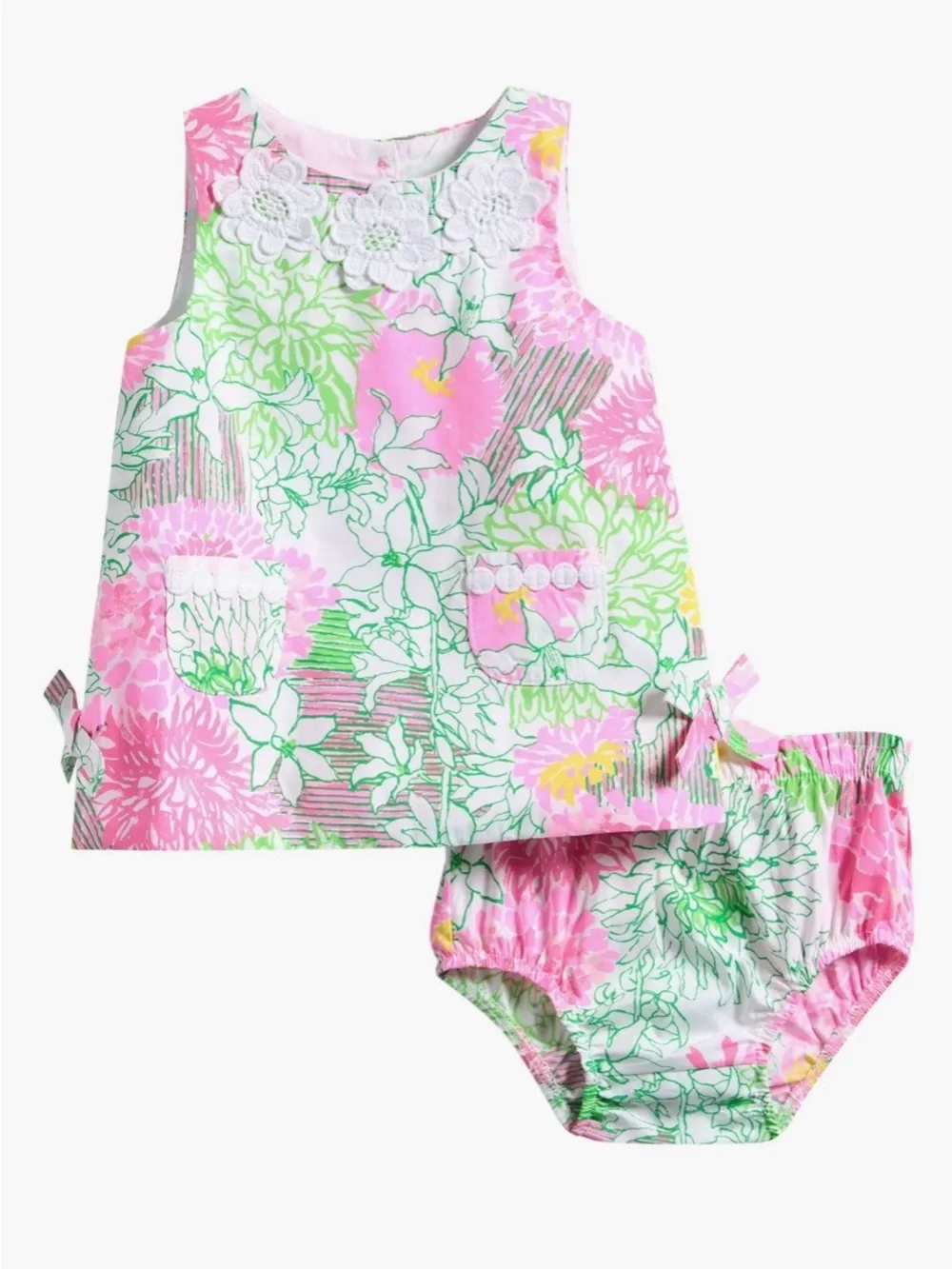 Baby Lilly Floral Cotton Shift Dress